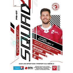 2024/25 Sportzoo ELH 2. serie #PS-07 Daniel Kurovský Powerplay Squad