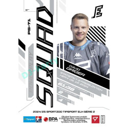 2024/25 Sportzoo ELH 2. serie #PS-71 Dávid Gríger Powerplay Squad