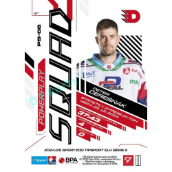 2024/25 Sportzoo ELH 2. serie #PS-08 Peter Čerešňák Powerplay Squad