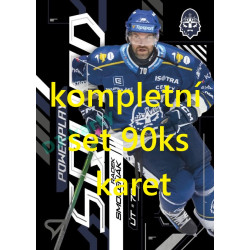 2024/25 Sportzoo ELH 2. serie Powerplay Squad kompletní set 90ks karet