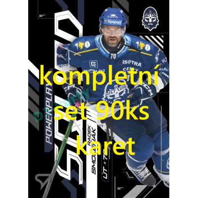 2024/25 Sportzoo ELH 2. serie Powerplay Squad kompletní set 90ks karet