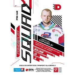 2024/25 Sportzoo ELH 2. serie #PS-12 Jáchym Kondelík Powerplay Squad