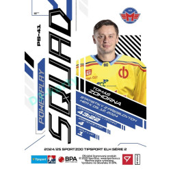2024/25 Sportzoo ELH 2. serie #PS-41 Tomáš Zohorna Powerplay Squad