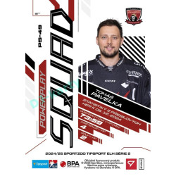 2024/25 Sportzoo ELH 2. serie #PS-49 Tomáš Pavelka Powerplay Squad