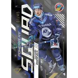 2024/25 Sportzoo ELH 2. serie #PS-56 Marcel Barinka Powerplay Squad Golden Fireworks xx/45