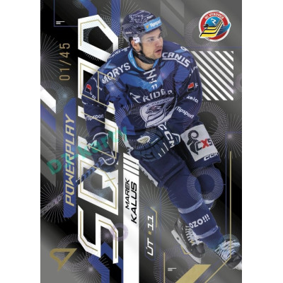 2024/25 Sportzoo ELH 2. serie #PS-59 Marek Kalus Powerplay Squad Golden Fireworks xx/45