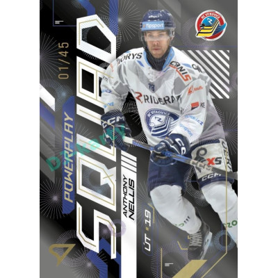 2024/25 Sportzoo ELH 2. serie #PS-60 Anthony Nellis Powerplay Squad Golden Fireworks xx/45