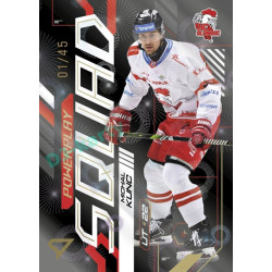 2024/25 Sportzoo ELH 2. serie #PS-64 Michal Kunc Powerplay Squad Golden Fireworks xx/45