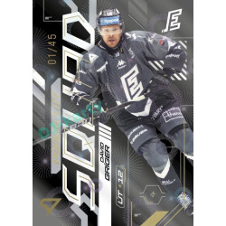 2024/25 Sportzoo ELH 2. serie #PS-71 Dávid Gríger Powerplay Squad Golden Fireworks xx/45