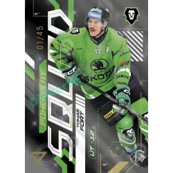 2024/25 Sportzoo ELH 2. serie #PS-83 Tomáš Fořt Powerplay Squad Golden Fireworks xx/45