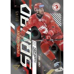 2024/25 Sportzoo ELH 2. serie #PS-02 Martin Marinčin Powerplay Squad Golden Fireworks xx/45