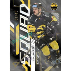 2024/25 Sportzoo ELH 2. serie #PS-23 Maxim Čajkovič Powerplay Squad Golden Fireworks xx/45
