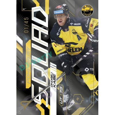 2024/25 Sportzoo ELH 2. serie #PS-25 Ondřej Kaše Powerplay Squad Golden Fireworks xx/45