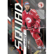 2024/25 Sportzoo ELH 2. serie #PS-04 David Cienciala Powerplay Squad Golden Fireworks xx/45