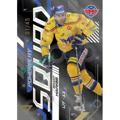 2024/25 Sportzoo ELH 2. serie #PS-38 Brant Harris Powerplay Squad Golden Fireworks xx/45