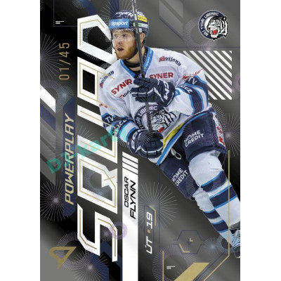 2024/25 Sportzoo ELH 2. serie #PS-45 Oscar Flynn Powerplay Squad Golden Fireworks xx/45