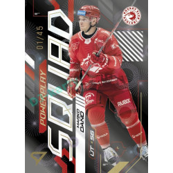 2024/25 Sportzoo ELH 2. serie #PS-05 Marko Daňo Powerplay Squad Golden Fireworks xx/45