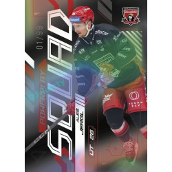 2024/25 Sportzoo ELH 2. serie #PS-51 Aleš Jergl Powerplay Squad Black Rainbow xx/99
