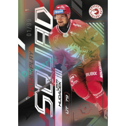 2024/25 Sportzoo ELH 2. serie #PS-06 Libor Hudáček Powerplay Squad Black Rainbow xx/99