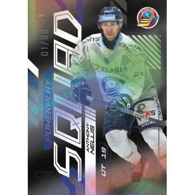 2024/25 Sportzoo ELH 2. serie #PS-60 Anthony Nellis Powerplay Squad Black Rainbow xx/99
