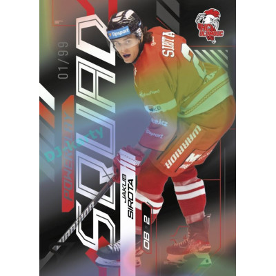 2024/25 Sportzoo ELH 2. serie #PS-61 Jakub Sirota Powerplay Squad Black Rainbow xx/99