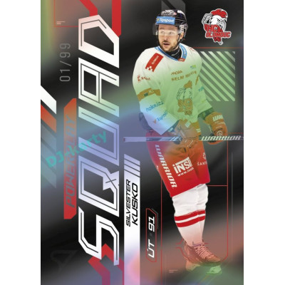 2024/25 Sportzoo ELH 2. serie #PS-65 Silvester Kusko Powerplay Squad Black Rainbow xx/99