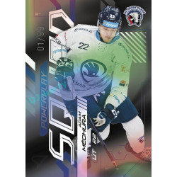 2024/25 Sportzoo ELH 2. serie #PS-77 Adam Měchura Powerplay Squad Black Rainbow xx/99