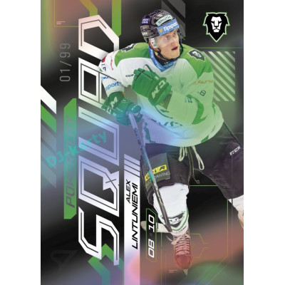 2024/25 Sportzoo ELH 2. serie #PS-79 Alex Lintuniemi Powerplay Squad Black Rainbow xx/99