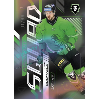 2024/25 Sportzoo ELH 2. serie #PS-81 Jan Buchtele Powerplay Squad Black Rainbow xx/99