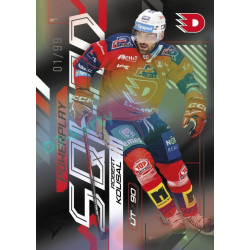 2024/25 Sportzoo ELH 2. serie #PS-09 Robert Kousal Powerplay Squad Black Rainbow xx/99