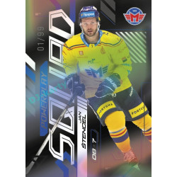 2024/25 Sportzoo ELH 2. serie #PS-36 Jan Štencel Powerplay Squad Black Rainbow xx/99