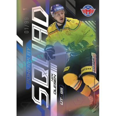 2024/25 Sportzoo ELH 2. serie #PS-39 Nick Olesen Powerplay Squad Black Rainbow xx/99