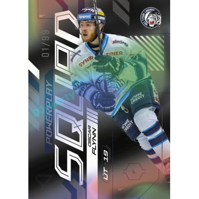 2024/25 Sportzoo ELH 2. serie #PS-45 Oscar Flynn Powerplay Squad Black Rainbow xx/99