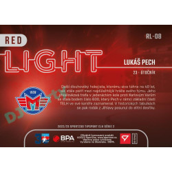 2022/23 Sportzoo ELH 2. série #RL-08 Lukáš Pech Red Light
