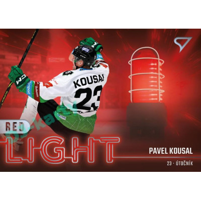2022/23 Sportzoo ELH 2. série #RL-09 Pavel Kousal Red Light