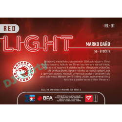 2022/23 Sportzoo ELH 2. série #RL-01 Marko Daňo Red Light