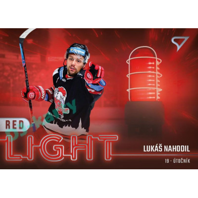 2022/23 Sportzoo ELH 2. série #RL-26 Lukáš Nahodil Red Light