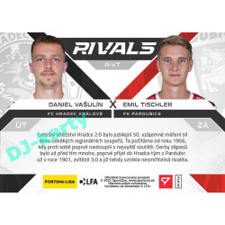 2021/22 Sportzoo Fortuna Liga Daniel Vašulín/Emil Tischler #R-VT Rivals