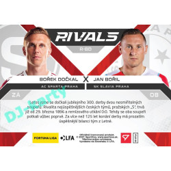2021/22 Sportzoo Fortuna Liga Bořek Dočkal/Jan Bořil #R-BD Rivals