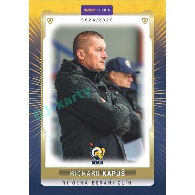 2024/25 Goal Cards Maxa liga 1. série #ZLI-31 Richard Kapuš Parallel 1of15