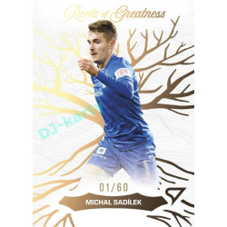 2024/25 Sportzoo Chance Liga 1. série #RG-08 Michal Sadílek Roots of Greatness Copper Tree xx/60