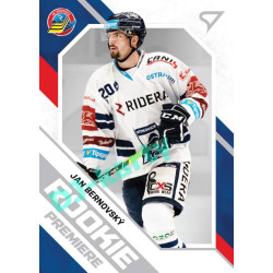 2021/22 Sportzoo TIPSPORT ELH Jan Bernovský #RP-4 Rookie Premiere