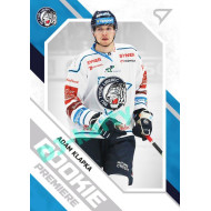 2021/22 Sportzoo TIPSPORT ELH 2. série #RP-13 Adam Klapka Rookie Premiere