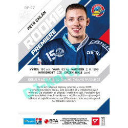 2021/22 Sportzoo TIPSPORT ELH 2. série #RP-27 Petr Chlán Rookie Premiere