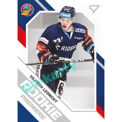 2021/22 Sportzoo TIPSPORT ELH 2. série #RP-28 Vojtěch Lednický Rookie Premiere