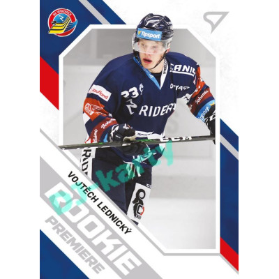 2021/22 Sportzoo TIPSPORT ELH 2. série #RP-28 Vojtěch Lednický Rookie Premiere
