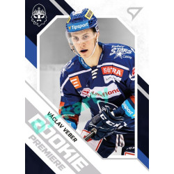 2021/22 Sportzoo TIPSPORT ELH 2. série #RP-34 Václav Veber Rookie Premiere