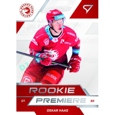 2022/23 Sportzoo ELH 2. série #RP-10 Oskar Haas Rookie Premiere