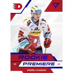 2022/23 Sportzoo ELH 2. série #RP-18 Ondřej Chabada Rookie Premiere Limited xxx/149