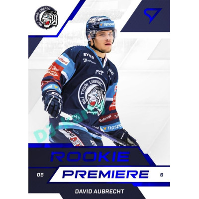 2022/23 Sportzoo ELH 2. série #RP-20 David Aubrecht Rookie Premiere Limited xxx/149